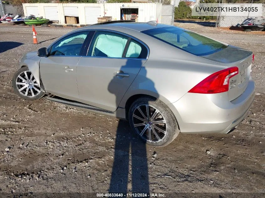 LYV402TK1HB134055 2017 Volvo S60 Inscription T5