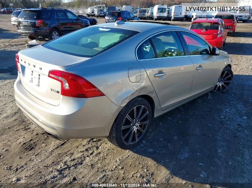 LYV402TK1HB134055 2017 Volvo S60 Inscription T5