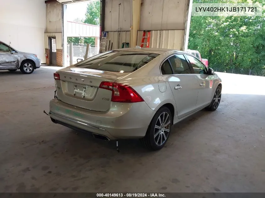 LYV402HK1JB171721 2018 Volvo S60 Inscription T5