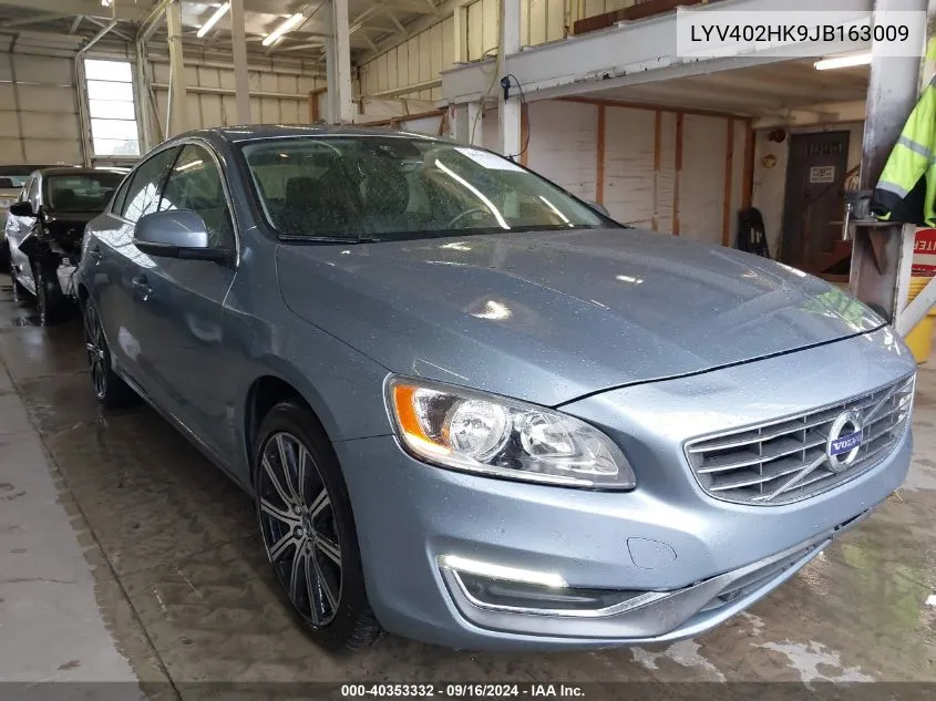 LYV402HK9JB163009 2018 Volvo S60 Inscription T5