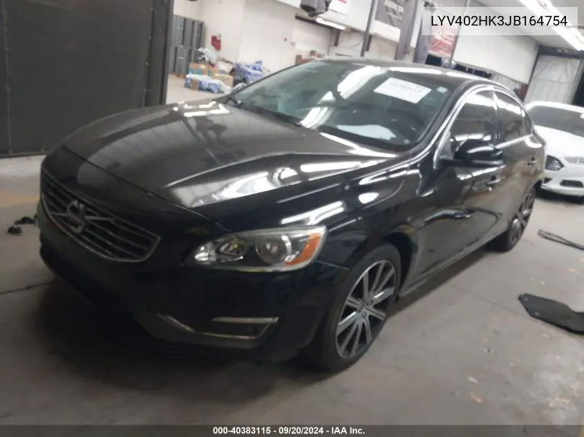 LYV402HK3JB164754 2018 Volvo S60 Inscription T5