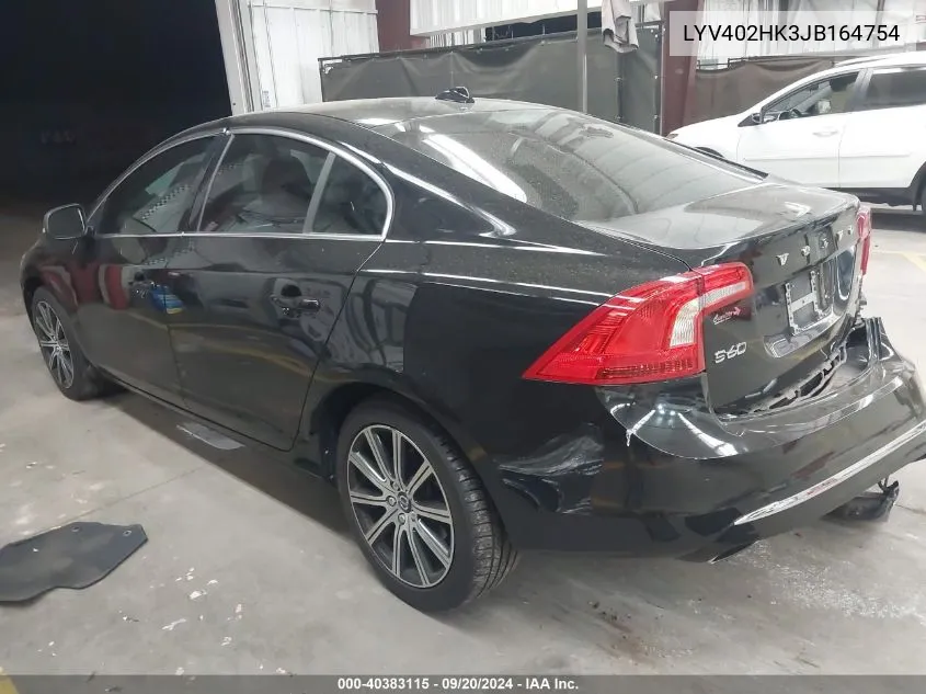 LYV402HK3JB164754 2018 Volvo S60 Inscription T5