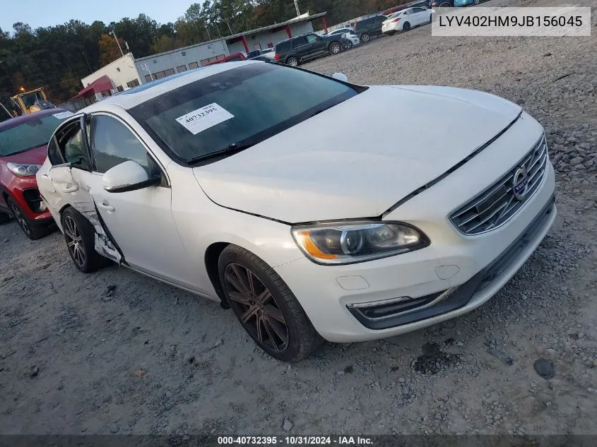 LYV402HM9JB156045 2018 Volvo S60 T5 Platinum