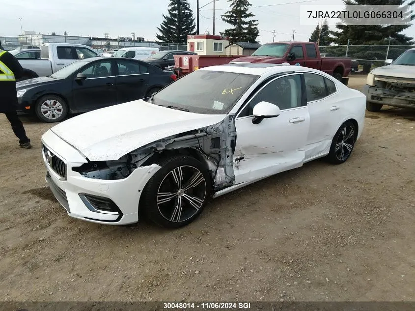 2020 Volvo S60 T6 Inscription VIN: 7JRA22TL0LG066304 Lot: 30048014