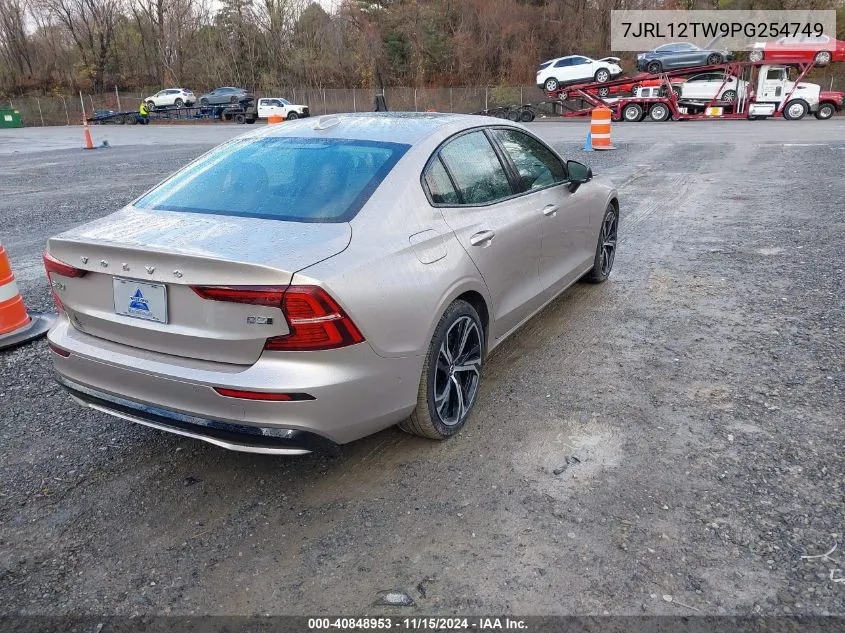 2023 Volvo S60 B5 Plus Dark Theme VIN: 7JRL12TW9PG254749 Lot: 40848953