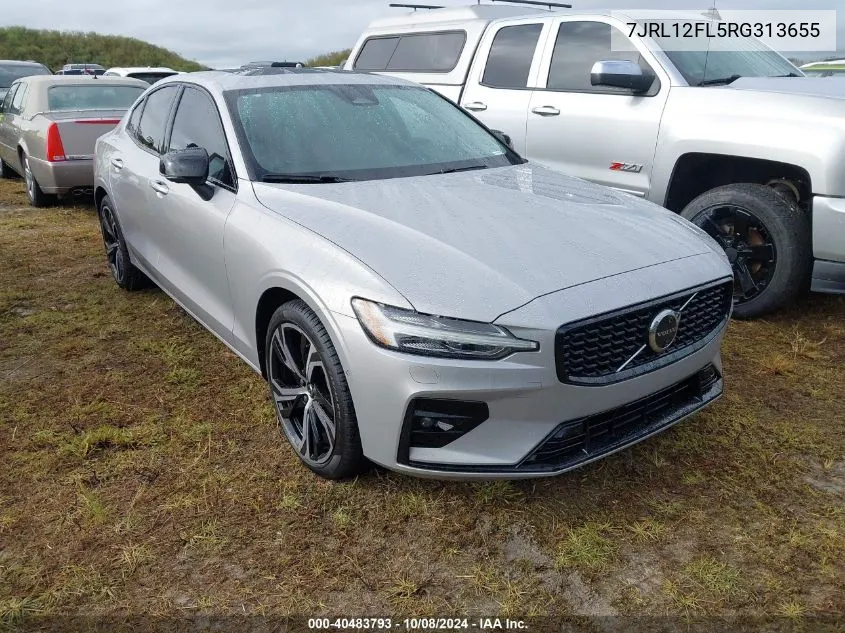 2024 Volvo S60 Plus VIN: 7JRL12FL5RG313655 Lot: 40483793