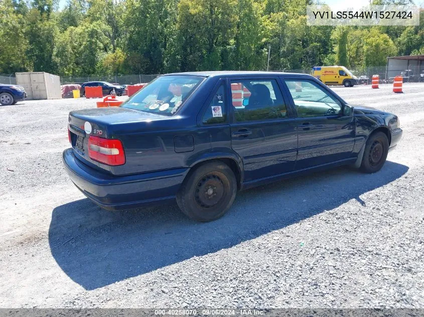 1998 Volvo S70 Gtas/Gtms VIN: YV1LS5544W1527424 Lot: 40258070