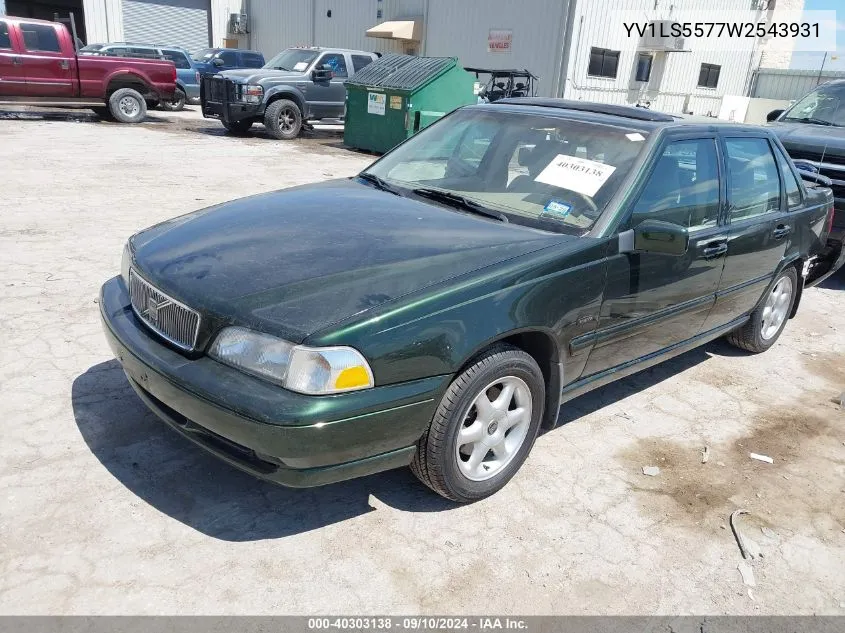 YV1LS5577W2543931 1998 Volvo S70