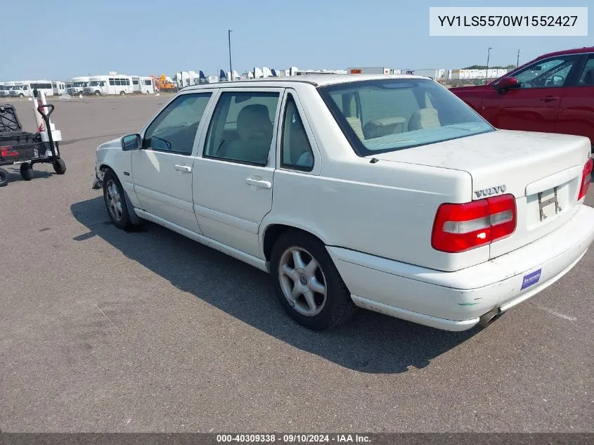 1998 Volvo S70 Gtas/Gtms VIN: YV1LS5570W1552427 Lot: 40309338