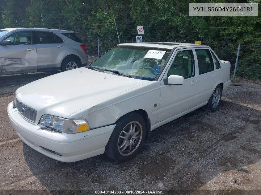 2000 Volvo S70 Glt/Glt Se VIN: YV1LS56D4Y2664181 Lot: 40134233