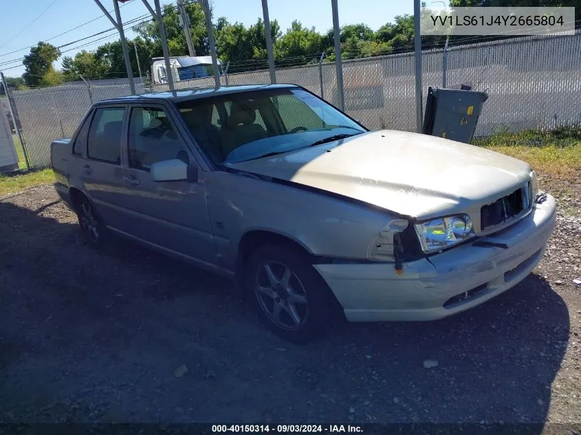 YV1LS61J4Y2665804 2000 Volvo S70 Se