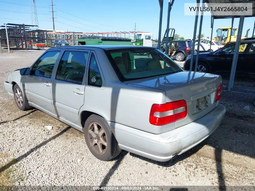 2000 Volvo S70 Se VIN: YV1LS61J4Y2665804 Lot: 40150314