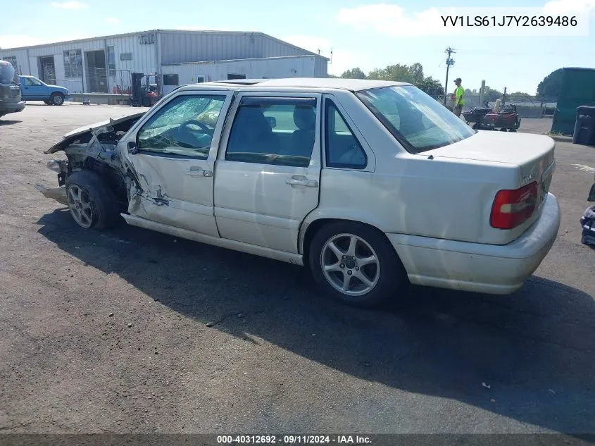 YV1LS61J7Y2639486 2000 Volvo S70 Se