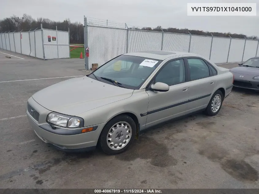 1999 Volvo S80 2.9 VIN: YV1TS97D1X1041000 Lot: 40867919