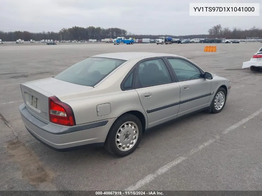 1999 Volvo S80 2.9 VIN: YV1TS97D1X1041000 Lot: 40867919