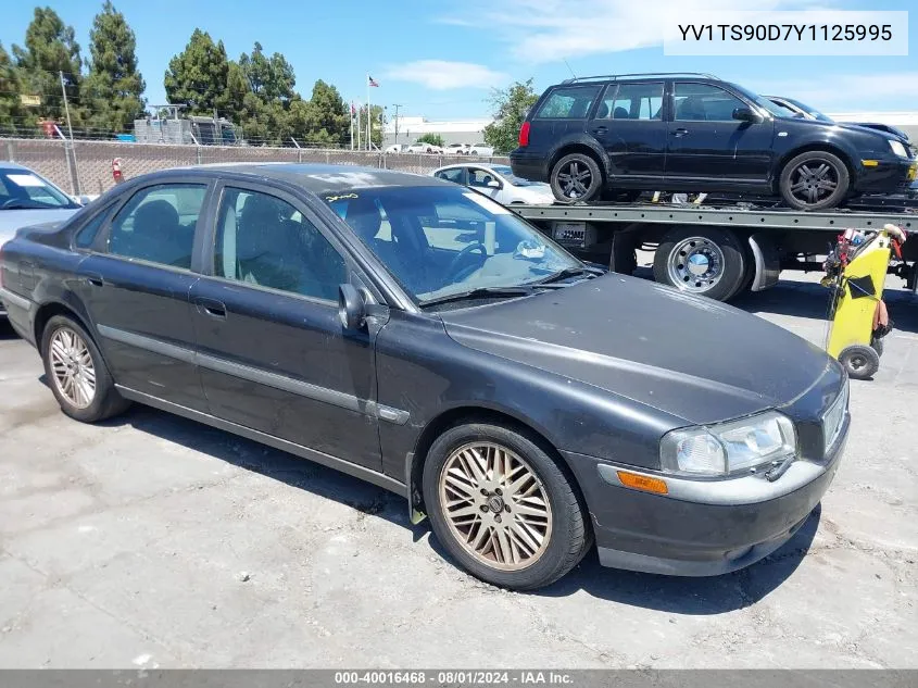 YV1TS90D7Y1125995 2000 Volvo S80 T-6