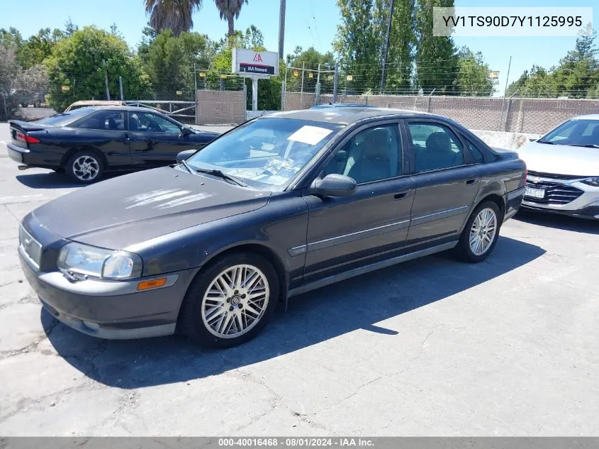 2000 Volvo S80 T-6 VIN: YV1TS90D7Y1125995 Lot: 40016468