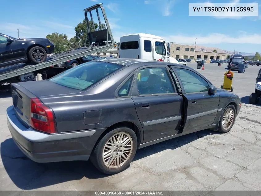 YV1TS90D7Y1125995 2000 Volvo S80 T-6