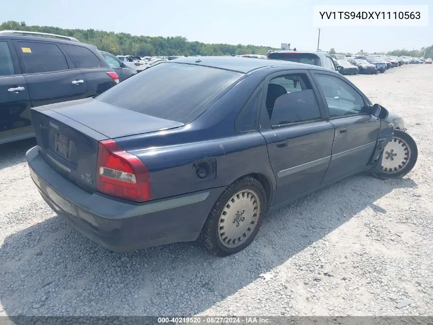 YV1TS94DXY1110563 2000 Volvo S80 2.9