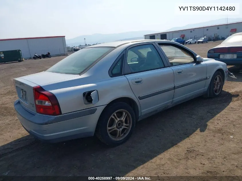 YV1TS90D4Y1142480 2000 Volvo S80 T-6