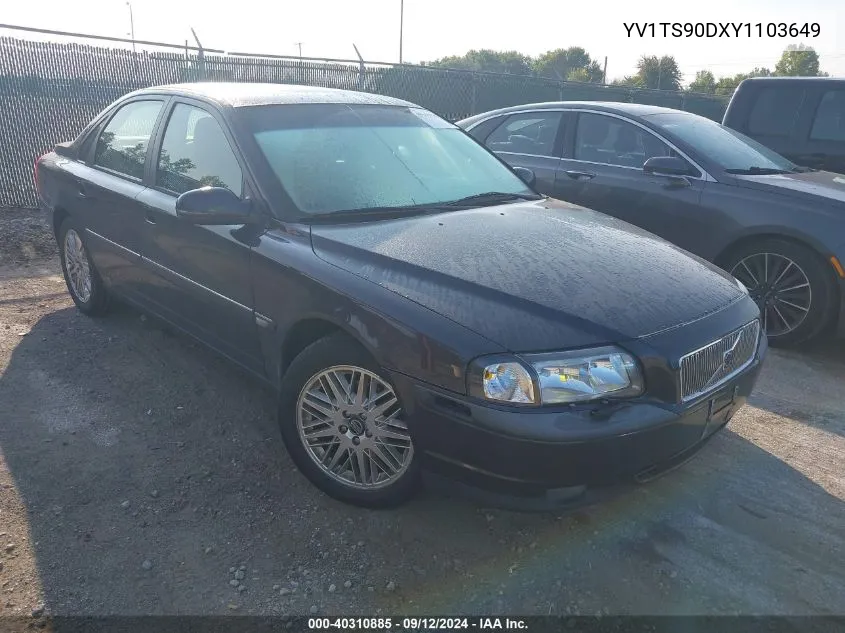 YV1TS90DXY1103649 2000 Volvo S80 T6 Turbo