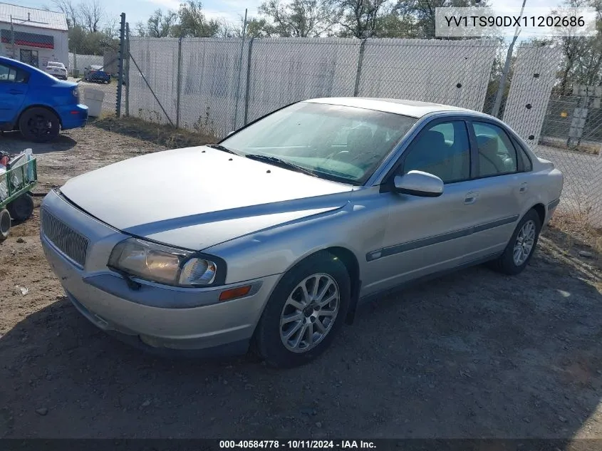 YV1TS90DX11202686 2001 Volvo S80 T6 Exectuvie