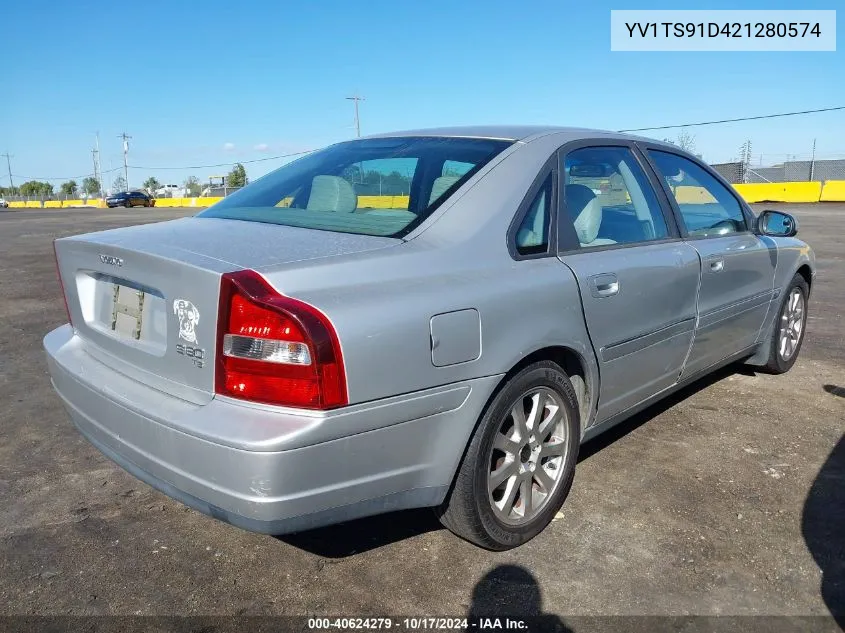 YV1TS91D421280574 2002 Volvo S80 Executive/T6