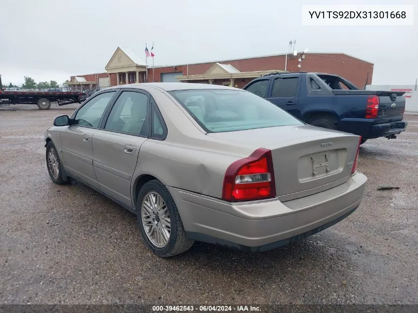 YV1TS92DX31301668 2003 Volvo S80 2.9