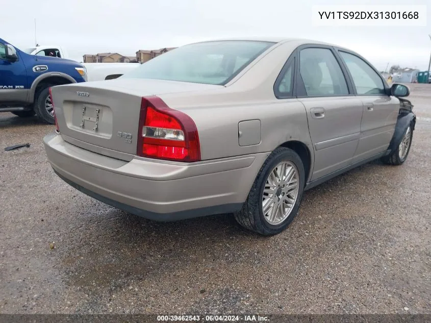 YV1TS92DX31301668 2003 Volvo S80 2.9