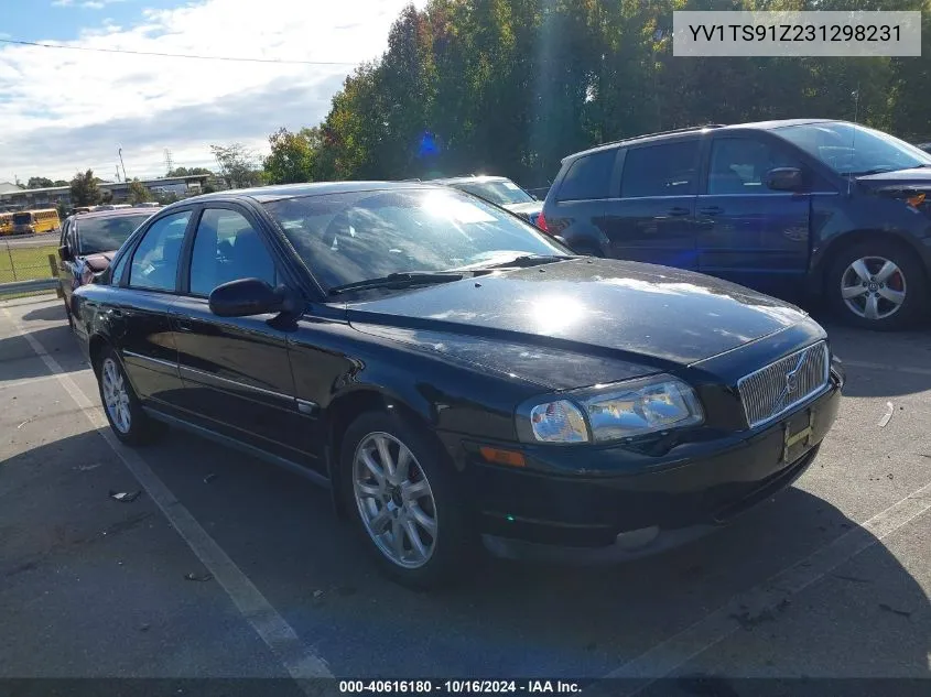 2003 Volvo S80 T6 Elite VIN: YV1TS91Z231298231 Lot: 40616180