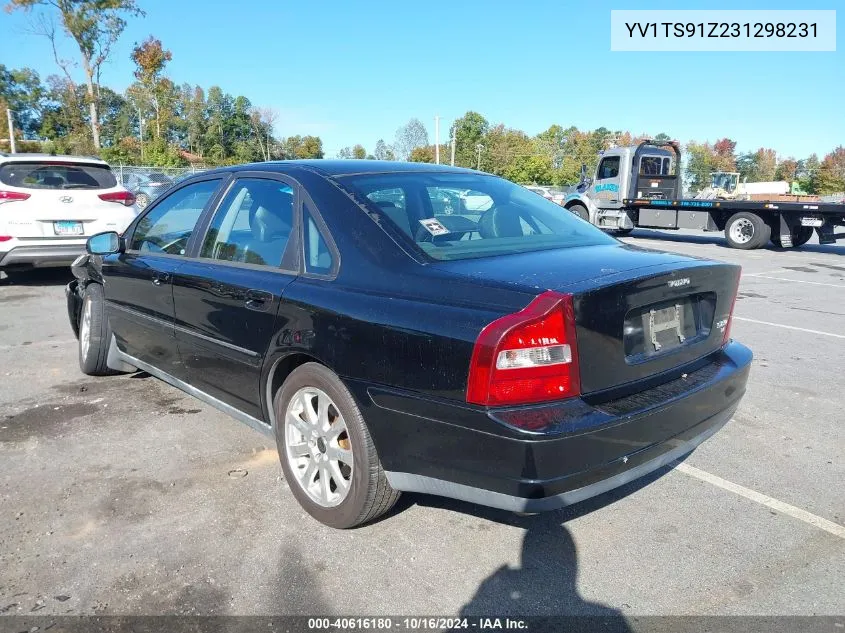 2003 Volvo S80 T6 Elite VIN: YV1TS91Z231298231 Lot: 40616180