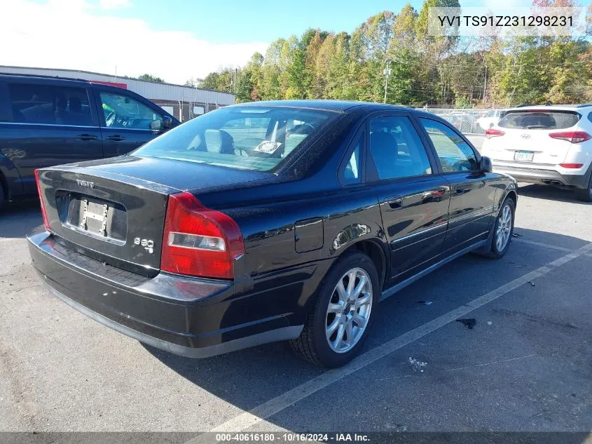 2003 Volvo S80 T6 Elite VIN: YV1TS91Z231298231 Lot: 40616180