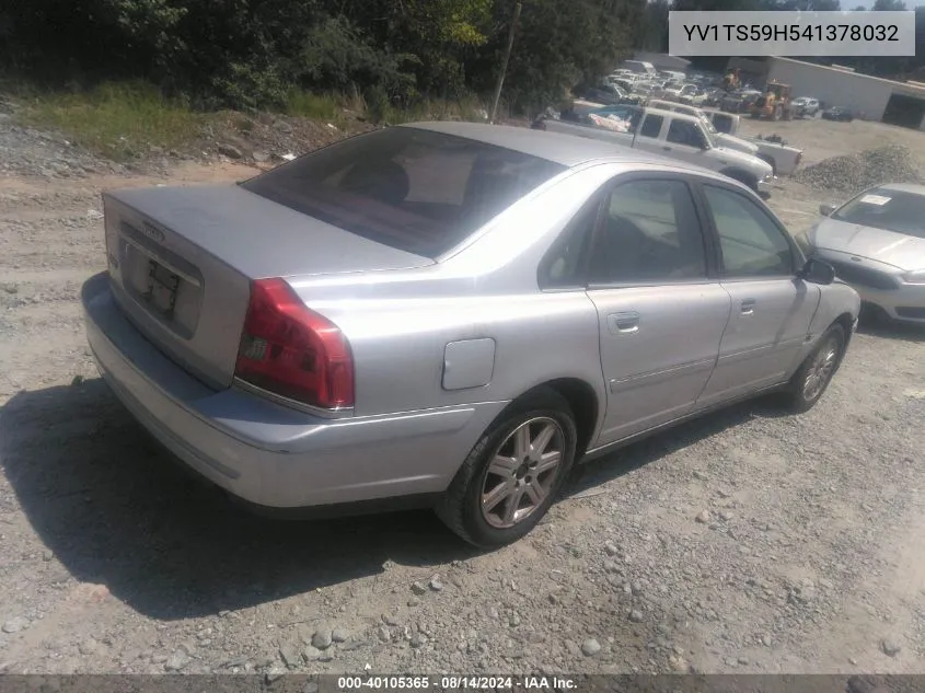 YV1TS59H541378032 2004 Volvo S80 2.5T