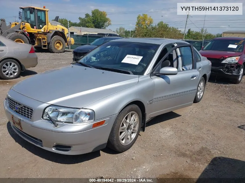 2004 Volvo S80 2.5T VIN: YV1TH59H141373120 Lot: 40194042