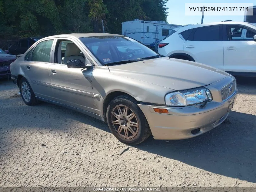 2004 Volvo S80 2.5T VIN: YV1TS59H741371714 Lot: 40285812