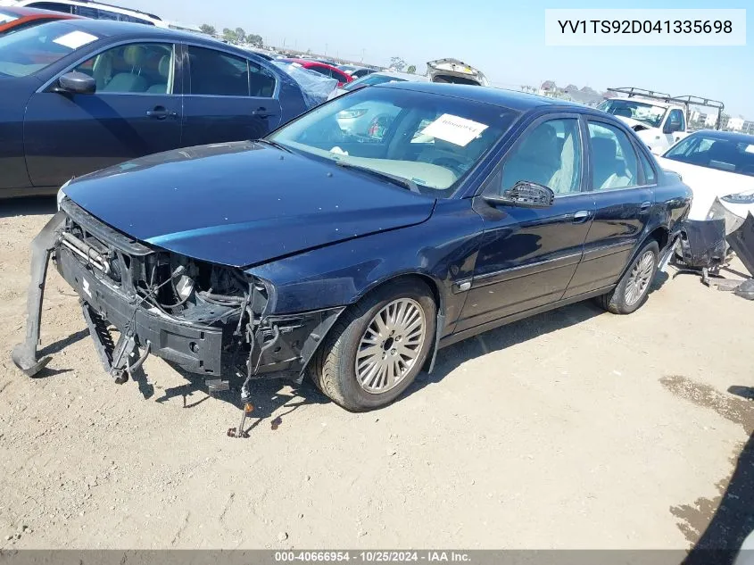 2004 Volvo S80 2.9 VIN: YV1TS92D041335698 Lot: 40666954