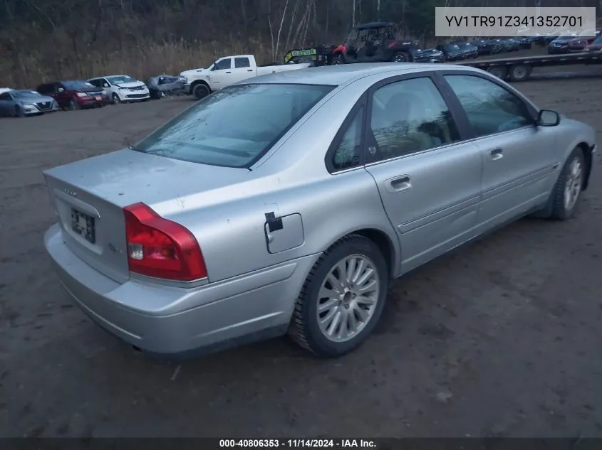 YV1TR91Z341352701 2004 Volvo S80 2.9/T6