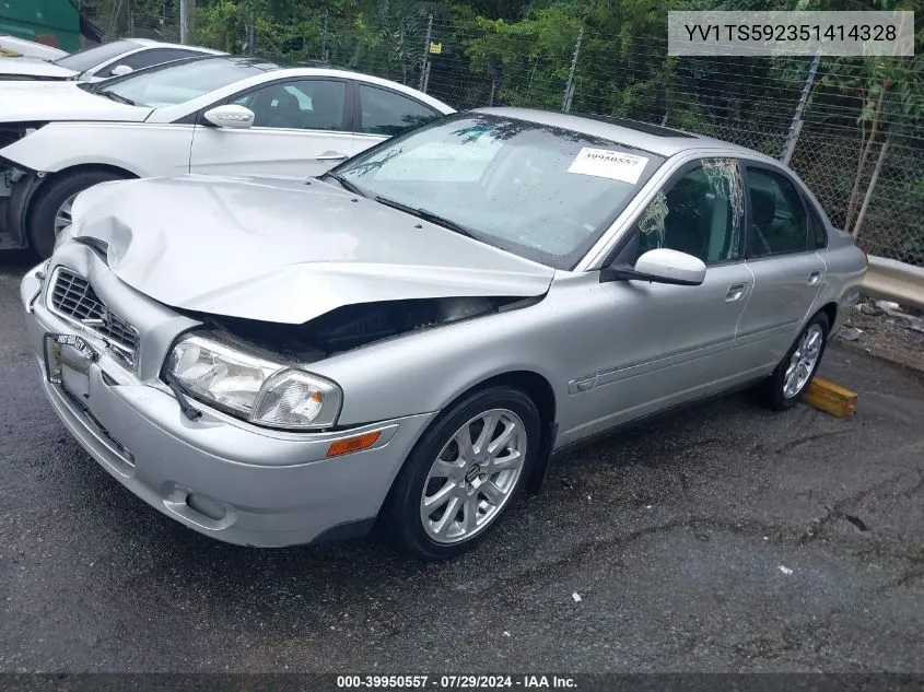 2005 Volvo S80 2.5T VIN: YV1TS592351414328 Lot: 39950557