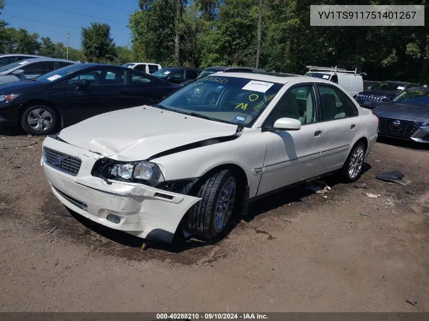 YV1TS911751401267 2005 Volvo S80 T6