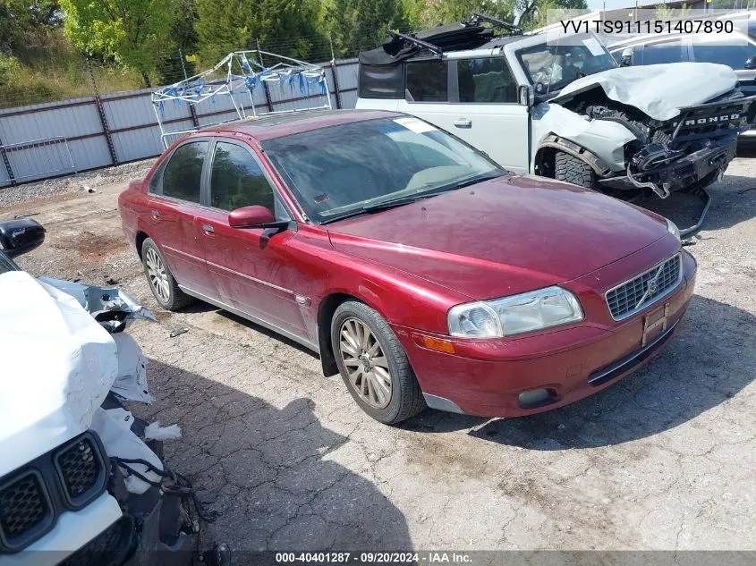 YV1TS911151407890 2005 Volvo S80 T6