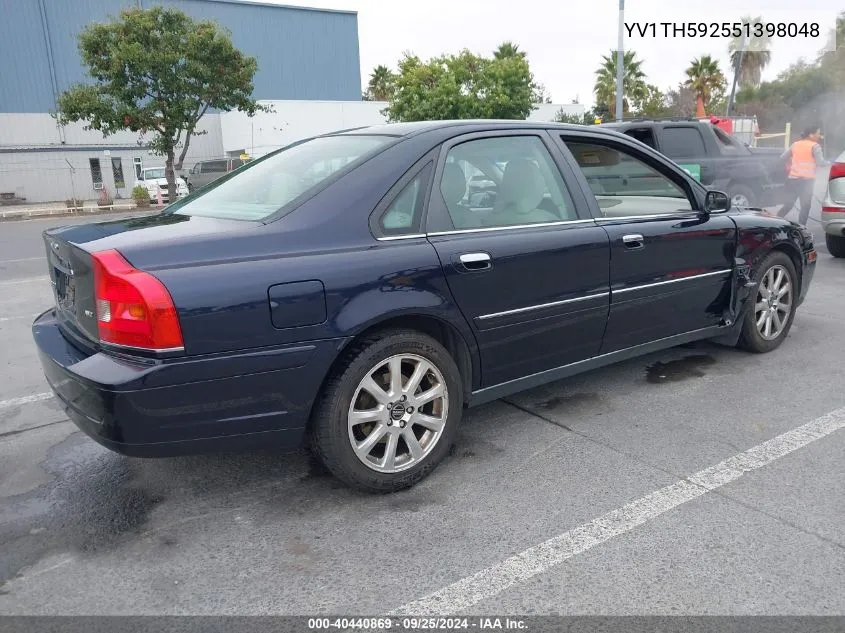 YV1TH592551398048 2005 Volvo S80 2.5T/2.5T Awd