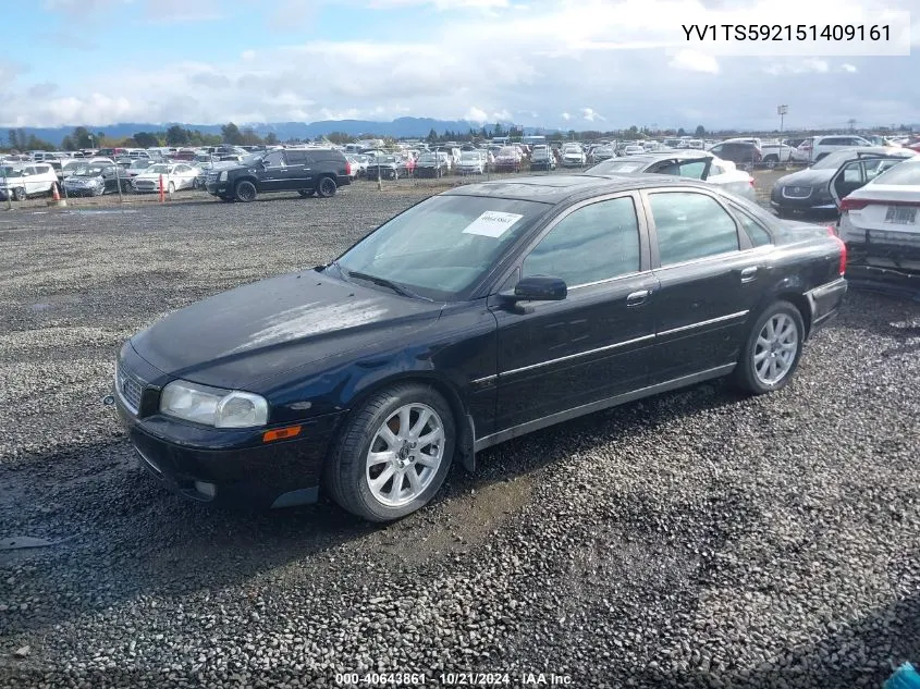 2005 Volvo S80 2.5T VIN: YV1TS592151409161 Lot: 40643861