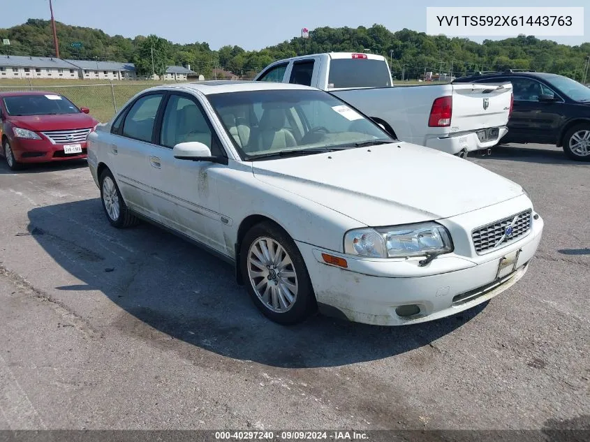 2006 Volvo S80 2.5T VIN: YV1TS592X61443763 Lot: 40297240