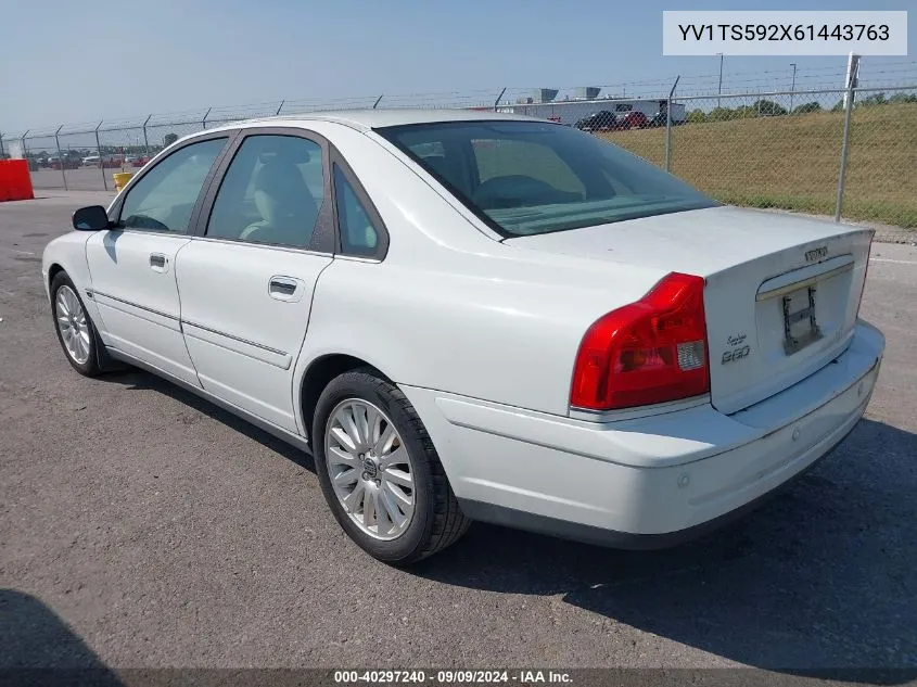 YV1TS592X61443763 2006 Volvo S80 2.5T