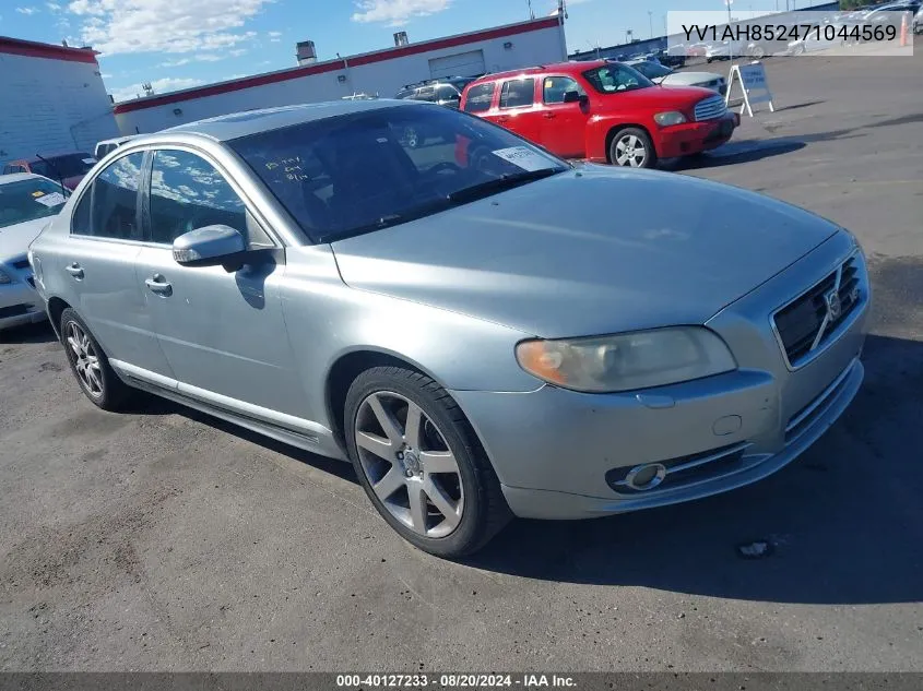 2007 Volvo S80 V8 VIN: YV1AH852471044569 Lot: 40127233