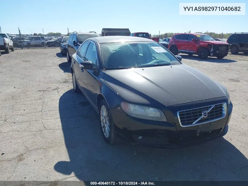 2007 Volvo S80 3.2 VIN: YV1AS982971040682 Lot: 40640172