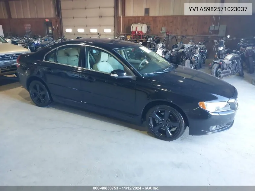 2007 Volvo S80 3.2 VIN: YV1AS982571023037 Lot: 40838753