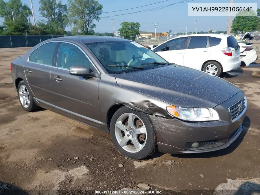 YV1AH992281056446 2008 Volvo S80 T6