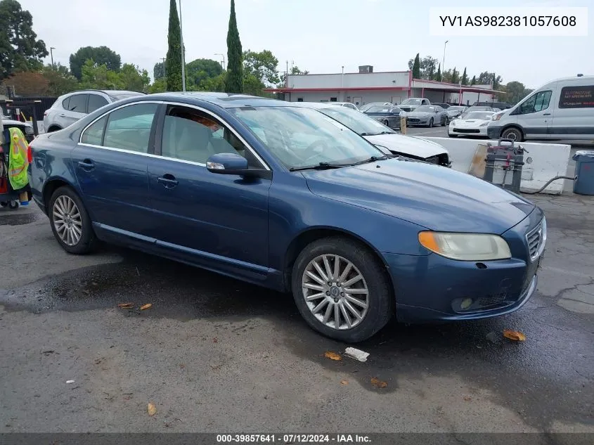 2008 Volvo S80 3.2 VIN: YV1AS982381057608 Lot: 39857641