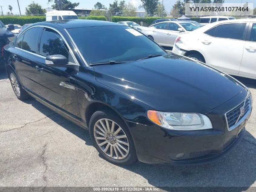 YV1AS982681077464 2008 Volvo S80 3.2